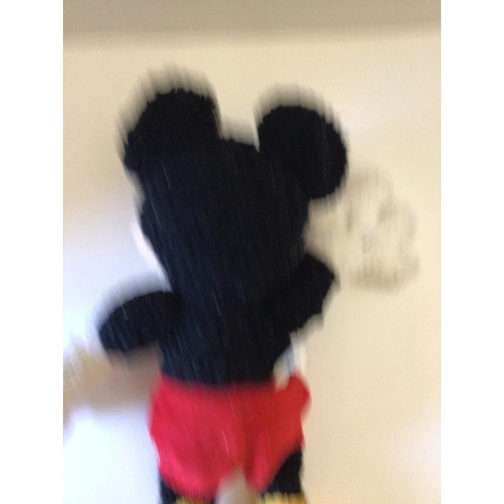Disney Mickey Mouse Mattel Fisher Price Disney Plush Jointed‎ 1999 vintage
